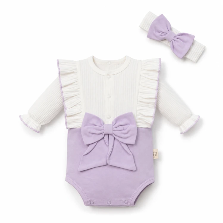 eleganckie-body-niemowlece-dziewczece-liliowe-kokardy.webp