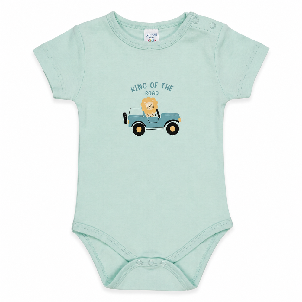 mietowe-body-niemowlece-lew-king-of-the-road.webp